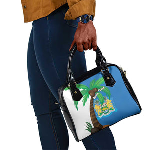 Personalised Afro Sierra Leone Shoulder Handbag Coat Of Arms With Flag Map