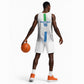 Custom Sierra Leone Football Basketball Jersey Grunge Style LT15