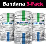 Sierra Leone Football Neck Gaiter Grunge Style LT15