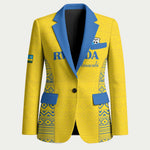 Rwanda Football Custom Blazer Stand With Amavubi - Yellow - African Pride