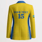 Rwanda Football Custom Blazer Stand With Amavubi - Yellow - African Pride