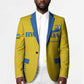 Rwanda Football Custom Blazer Stand With Amavubi - Yellow - African Pride