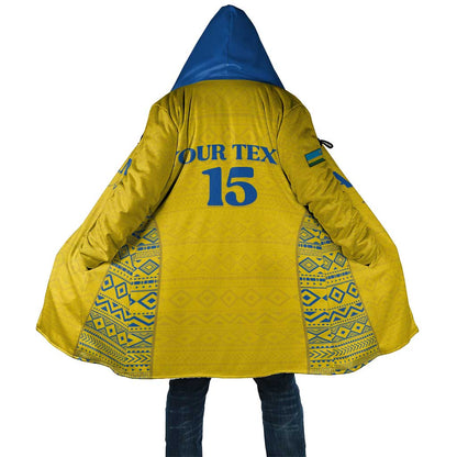 Rwanda Football Custom Cloak Stand With Amavubi - Yellow - African Pride