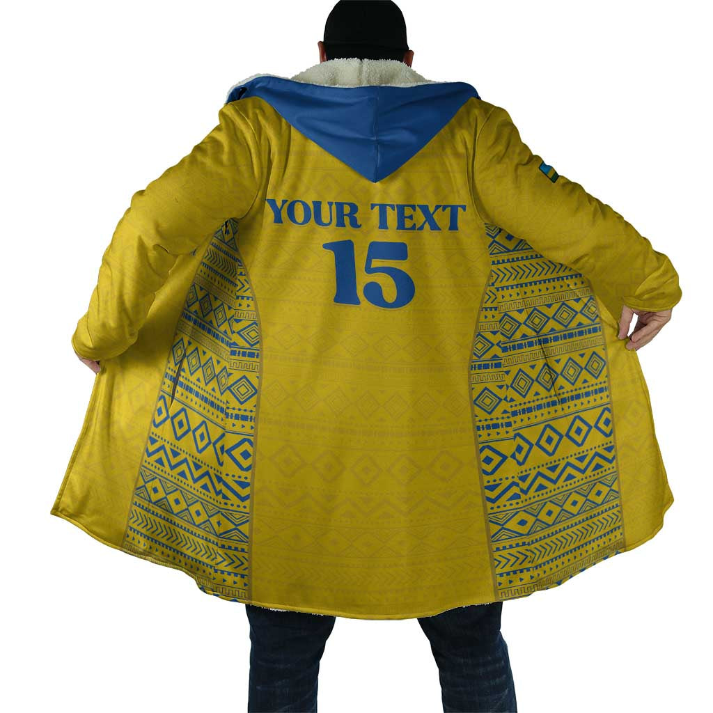 Rwanda Football Custom Cloak Stand With Amavubi - Yellow - African Pride