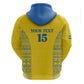 Rwanda Football Custom Hoodie Stand With Amavubi - Yellow - African Pride