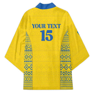 Rwanda Football Custom Kimono Stand With Amavubi - Yellow - African Pride
