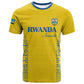 Rwanda Football Custom T shirt Stand With Amavubi - Yellow LT15