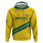 Custom Rwanda Football Hoodie Pride Of Rwanda - Yellow - African Pride