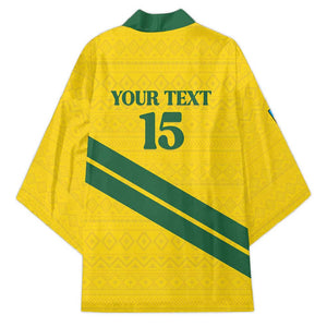 Custom Rwanda Football Kimono Pride Of Rwanda - Yellow - African Pride
