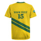 Custom Rwanda Football Rugby Jersey Pride Of Rwanda - Yellow LT15