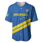 Custom Rwanda Football Baseball Jersey Pride Of Rwanda - Blue LT15