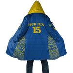 Rwanda Football Custom Cloak Stand With Amavubi - Blue - African Pride