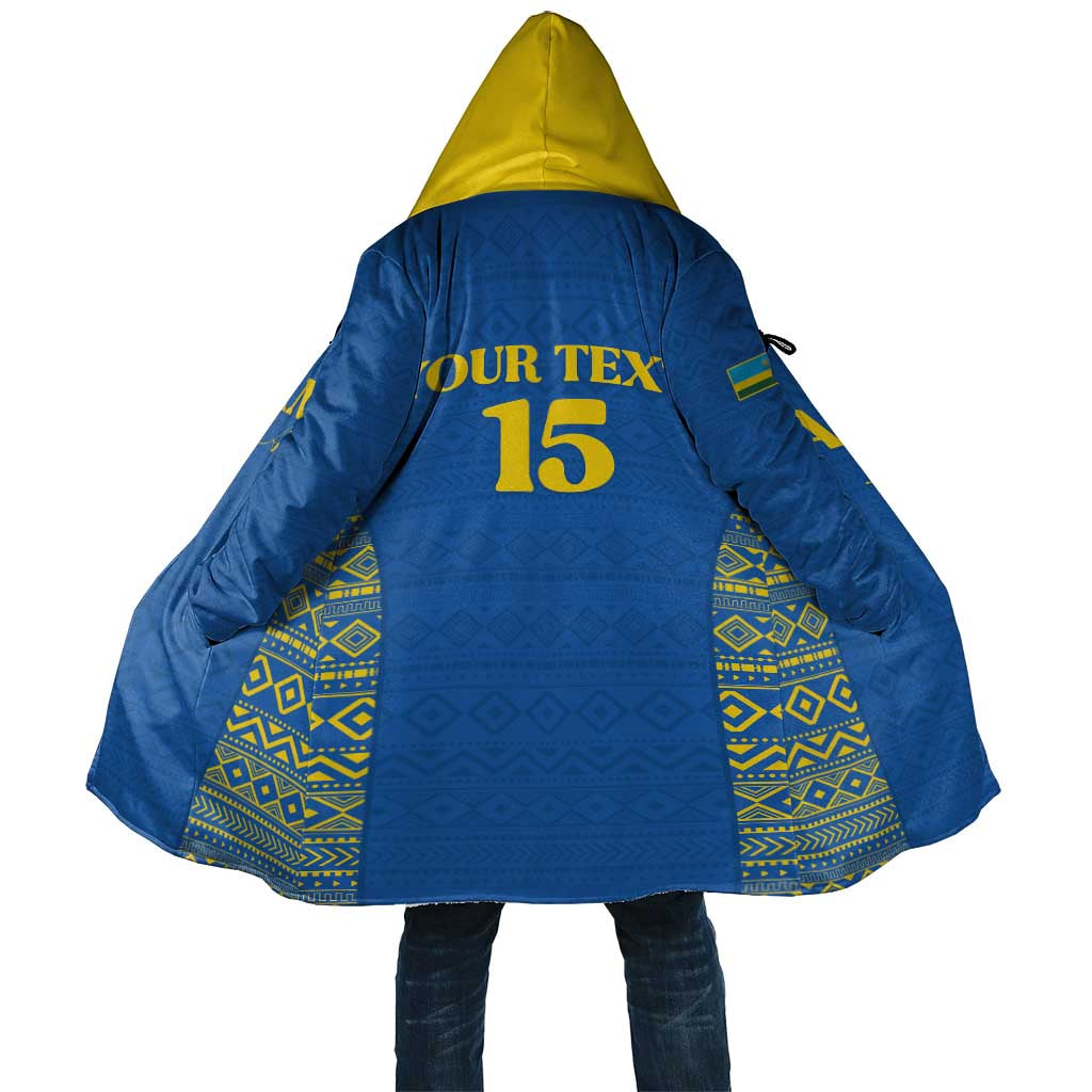 Rwanda Football Custom Cloak Stand With Amavubi - Blue - African Pride