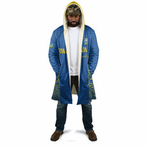 Rwanda Football Custom Cloak Stand With Amavubi - Blue - African Pride