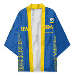 Rwanda Football Custom Kimono Stand With Amavubi - Blue - African Pride
