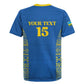 Rwanda Football Custom Rugby Jersey Stand With Amavubi - Blue LT15