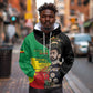 Jah Rastafari Hoodie Haile Selassie