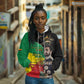 Jah Rastafari Hoodie Haile Selassie