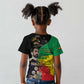 Jah Rastafari Kid T shirt Haile Selassie