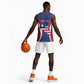 Personalised Afro Liberia Basketball Jersey Coat Of Arms With Flag Map - African Pattern LT15