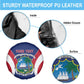 Personalised Afro Liberia Spare Tire Cover Coat Of Arms With Flag Map - African Pattern