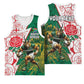 Personalized South Africa Combine England Rugby Basketball Jersey Springboks and Red Rose LT15