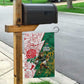 Personalized South Africa Combine England Rugby Garden Flag Springboks and Red Rose