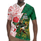 Personalized South Africa Combine England Rugby Rugby Jersey Springboks and Red Rose