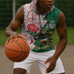 Personalized South Africa Combine England Rugby Sleeveless Hoodie Springboks and Red Rose - African Pride