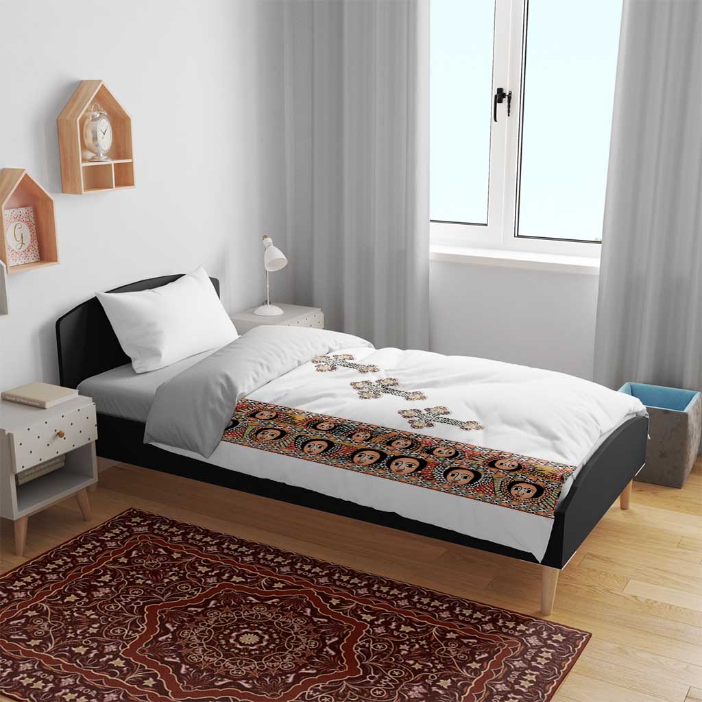 Ethiopia Angels Tilet With Cross Bedding Set