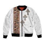 Ethiopia Angels Tilet With Cross Bomber Jacket
