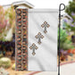 Ethiopia Angels Tilet With Cross Garden Flag