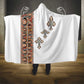 Ethiopia Angels Tilet With Cross Hooded Blanket