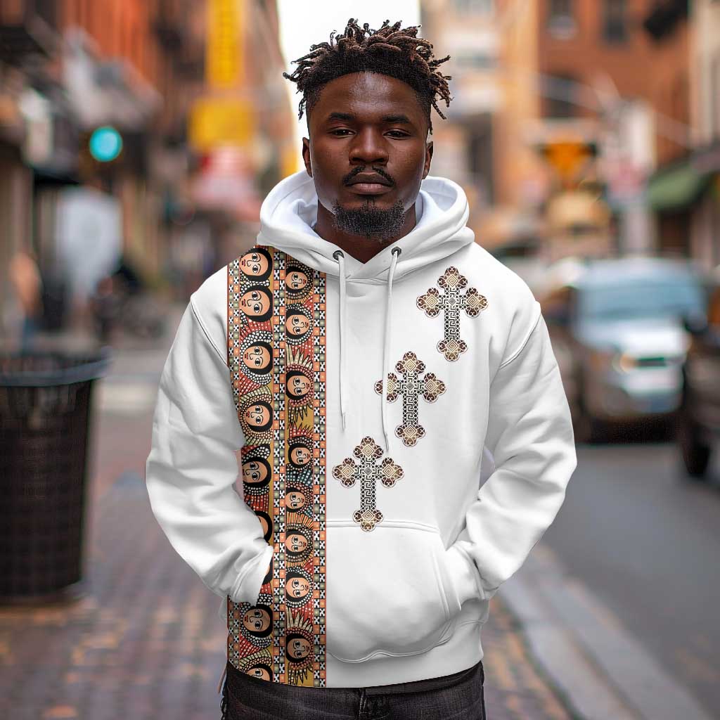 Ethiopia Angels Tilet With Cross Hoodie