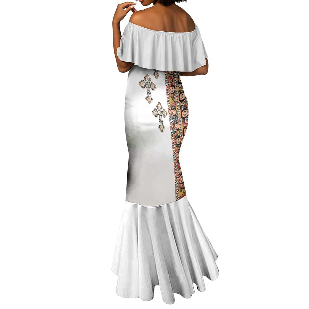 Ethiopia Angels Tilet With Cross Mermaid Dress