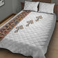 Ethiopia Angels Tilet With Cross Quilt Bed Set