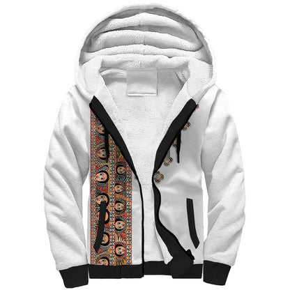 Ethiopia Angels Tilet With Cross Sherpa Hoodie