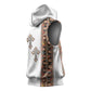 Ethiopia Angels Tilet With Cross Sleeveless Hoodie - African Pride
