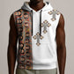 Ethiopia Angels Tilet With Cross Sleeveless Hoodie - African Pride