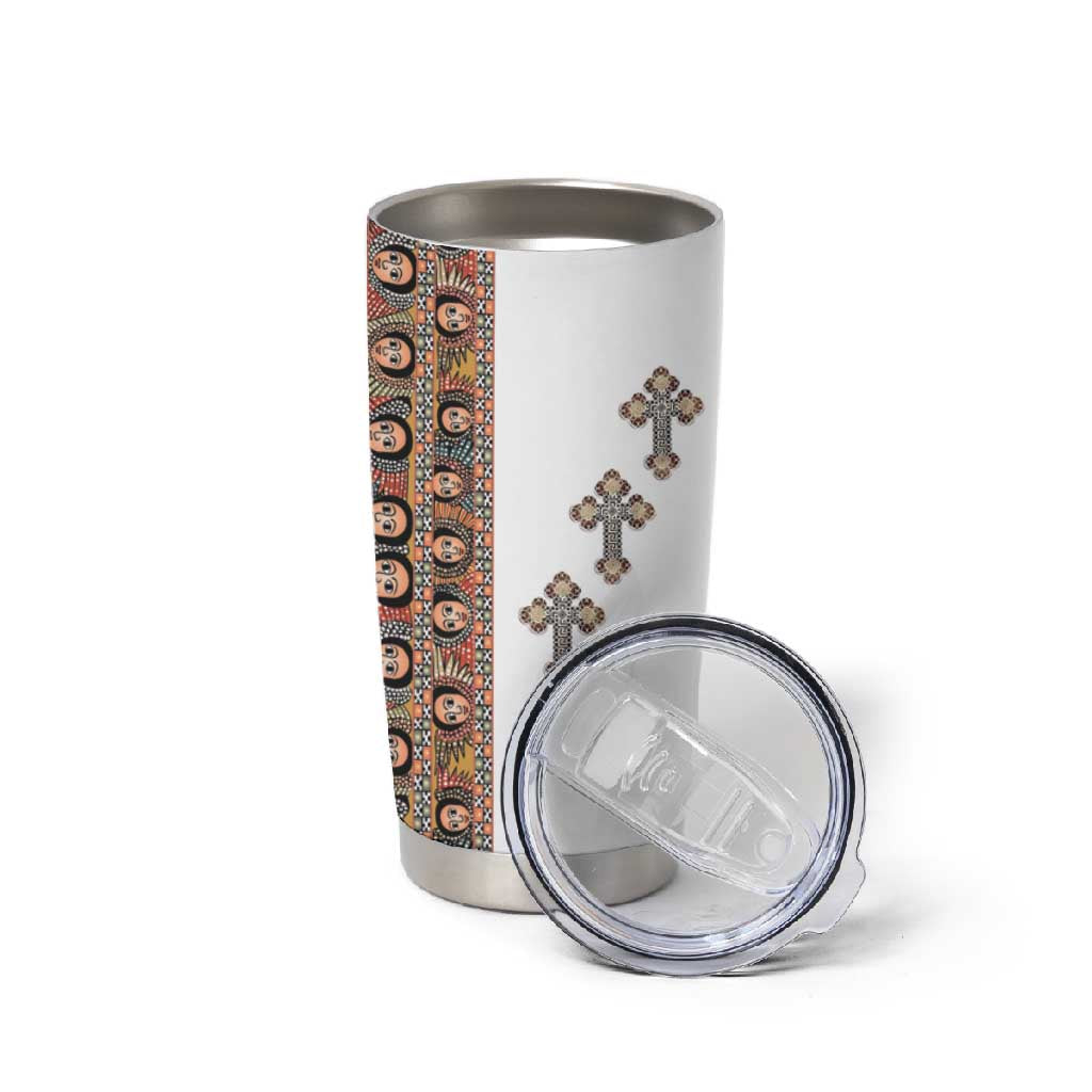 Ethiopia Angels Tilet With Cross Tumbler Cup