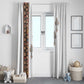 Ethiopia Angels Tilet With Cross Window Curtain