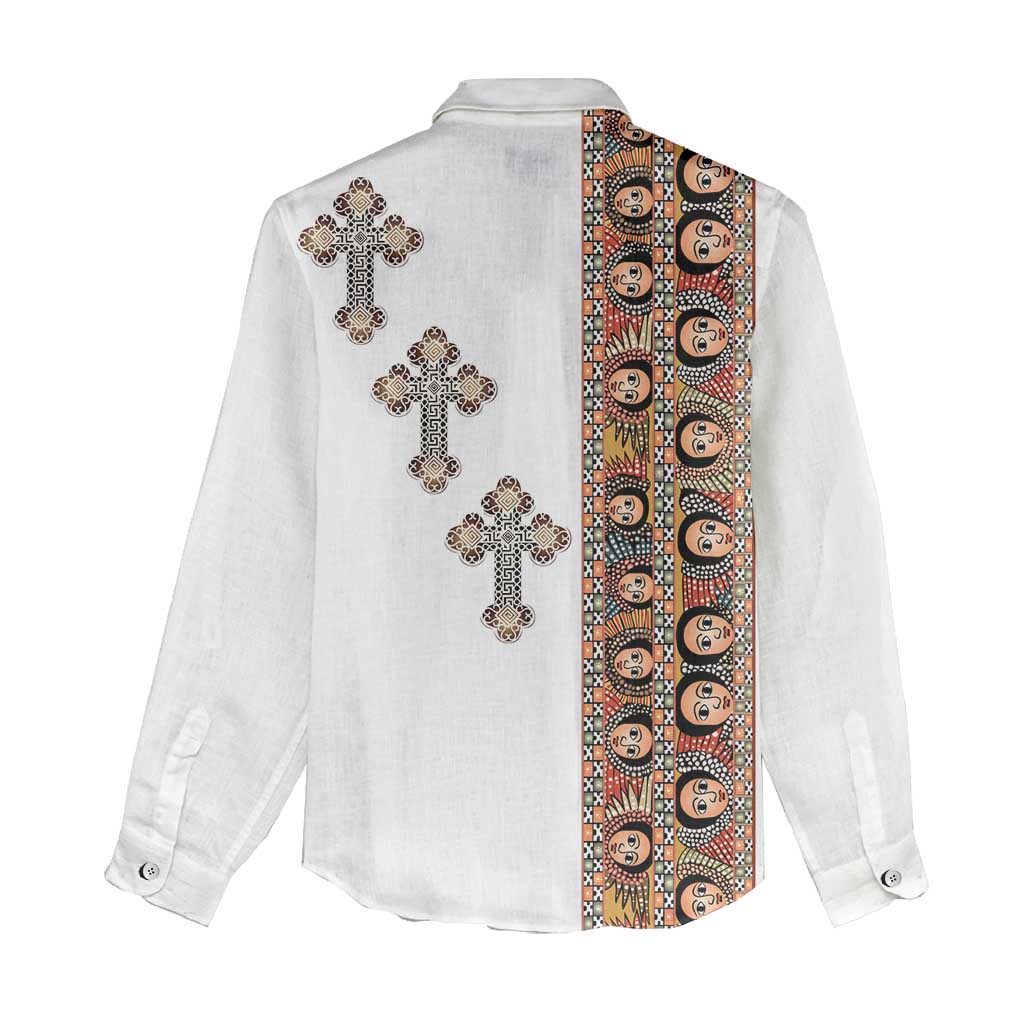 Ethiopia Angels Tilet With Cross Women Casual Shirt