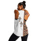 Ethiopia Angels Tilet With Cross Women Racerback Tank