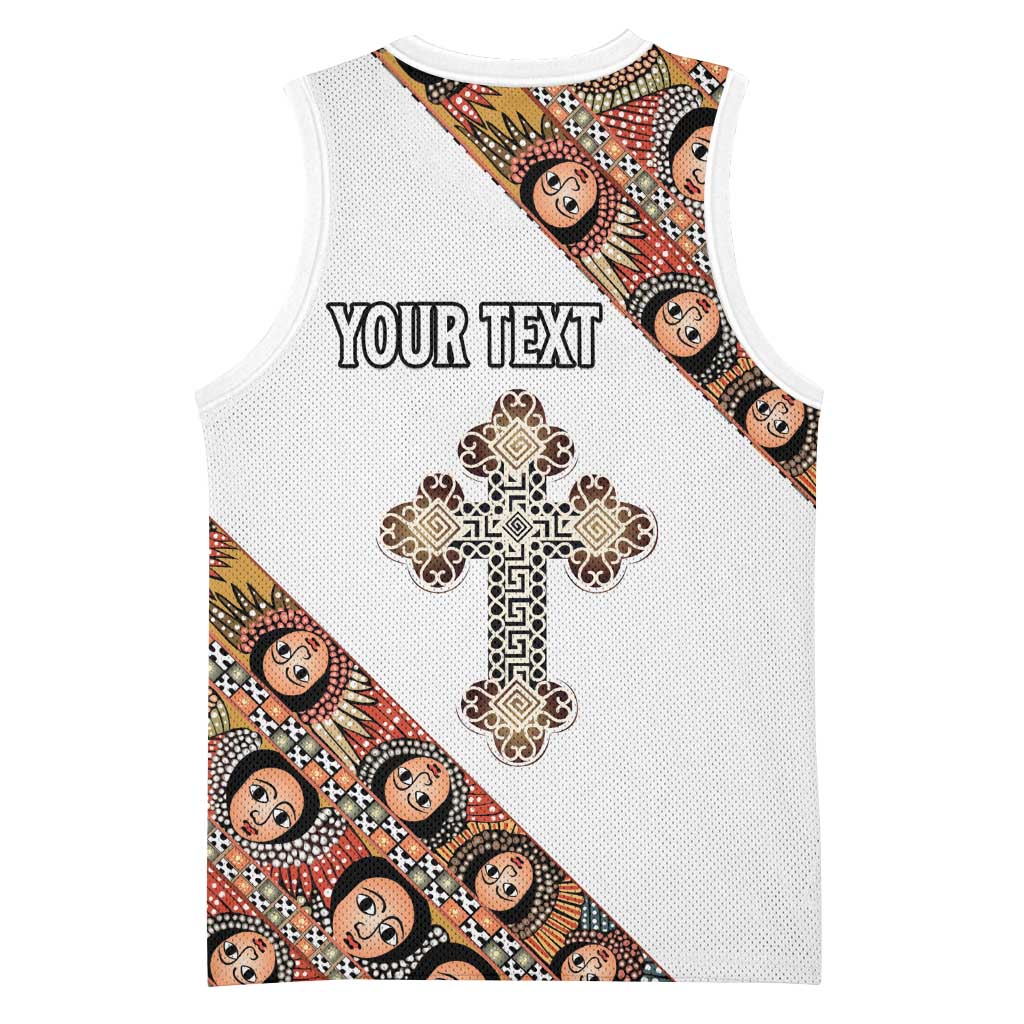 Personalized Ethiopia Basketball Jersey Ethiopian Orthodox Church Angel LT15