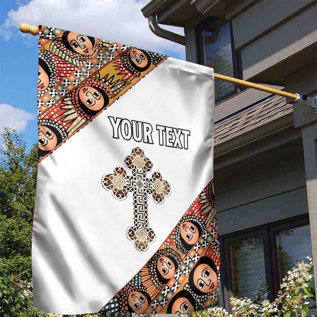 Personalized Ethiopia Garden Flag Ethiopian Orthodox Church Angel