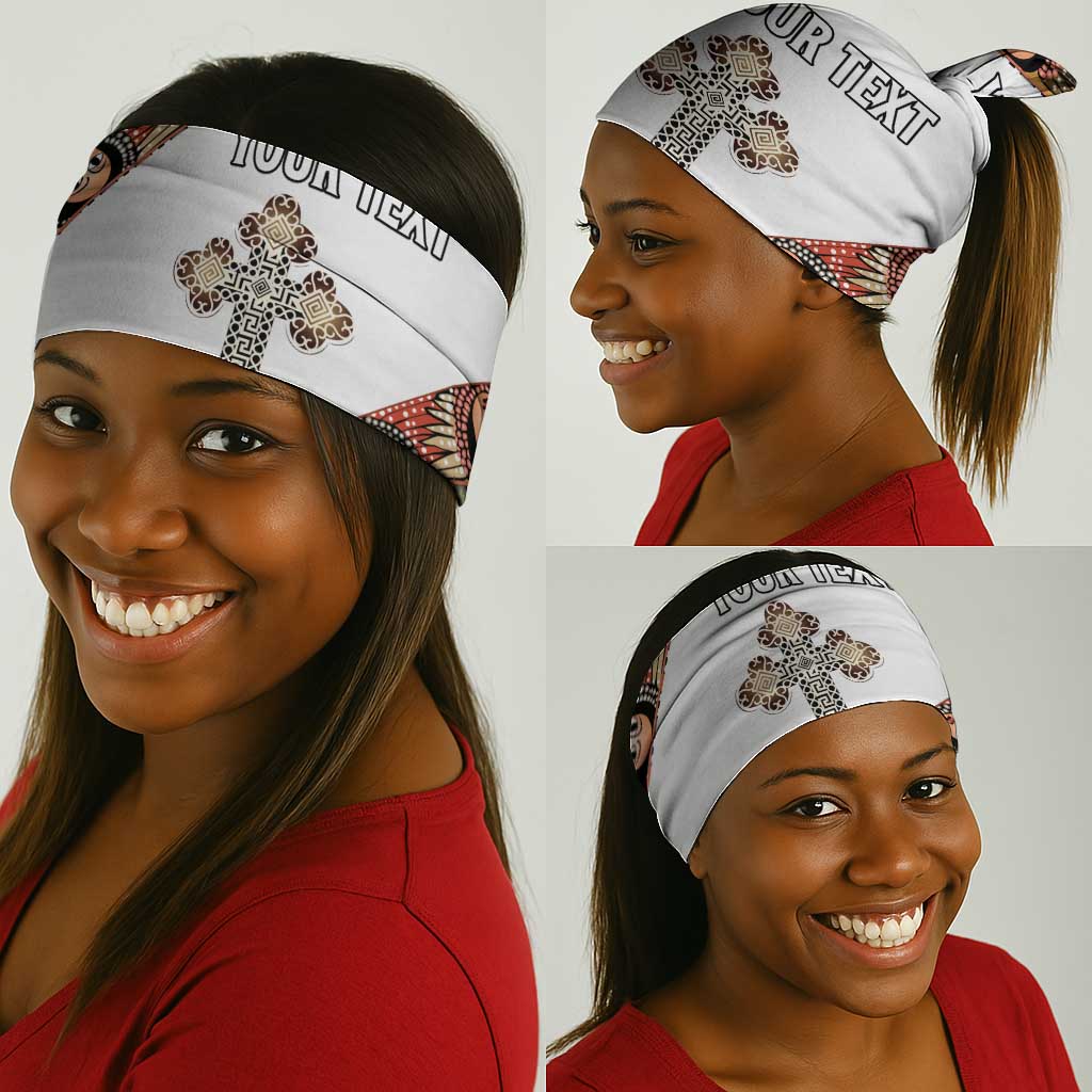 Personalized Ethiopia Neck Gaiter Ethiopian Orthodox Church Angel LT15