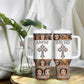 Personalized Ethiopia Tumbler With Handle Ethiopian Orthodox Church Angel