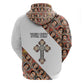 Personalized Ethiopia Zip Hoodie Ethiopian Orthodox Church Angel