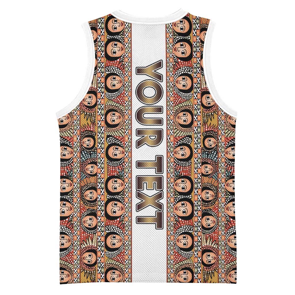 Personalized Ethiopia Basketball Jersey Ethiopian Tewahedo Angel Orthodox LT15