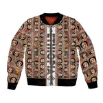 Personalized Ethiopia Bomber Jacket Ethiopian Tewahedo Angel Orthodox